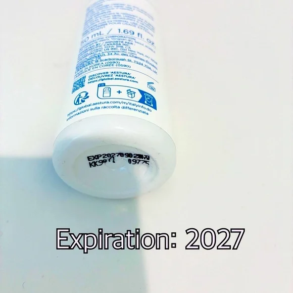 Korean Beauty Set Aqua Squalane Cream+Round Lab SPF+Aestura Cleanser - Picture 10 of 10